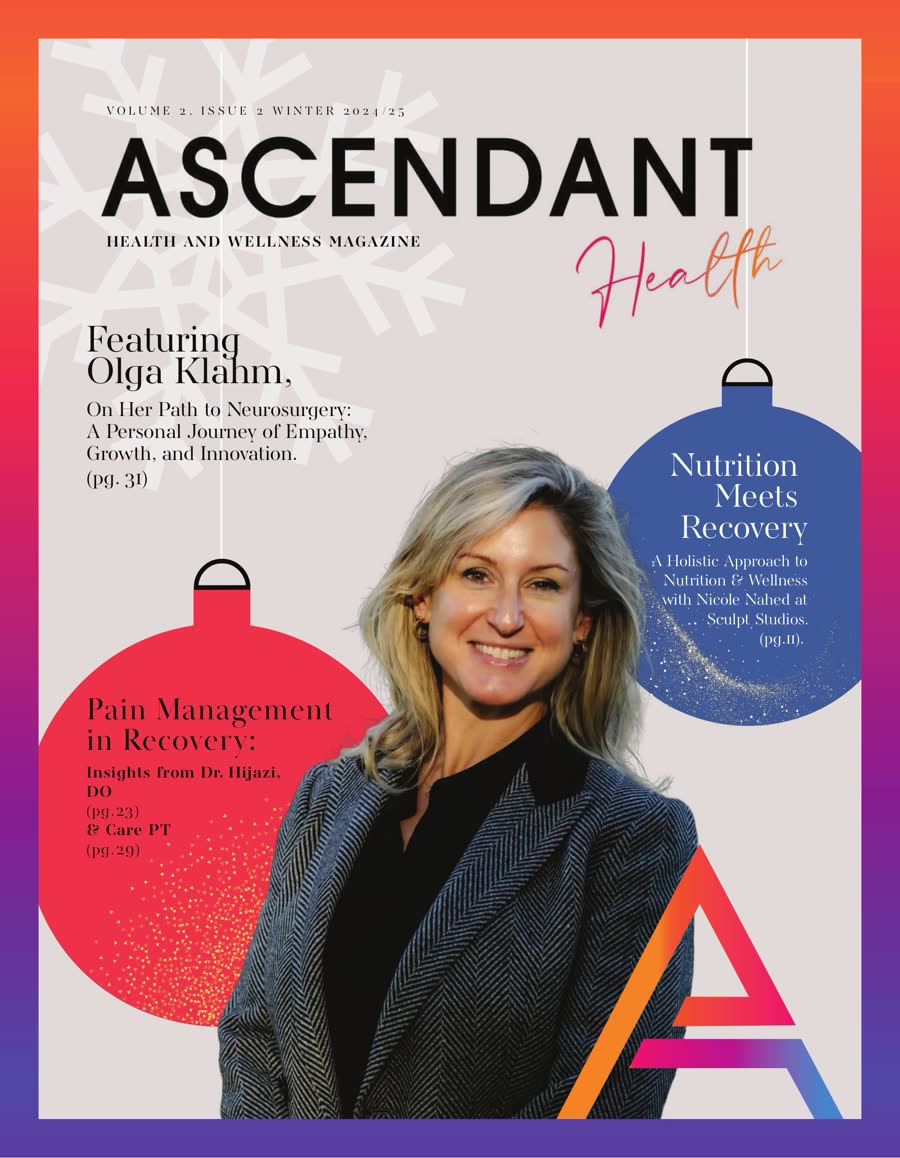 Ascendant Magazine Winter 2024 Dr. Olga Klahm cover
